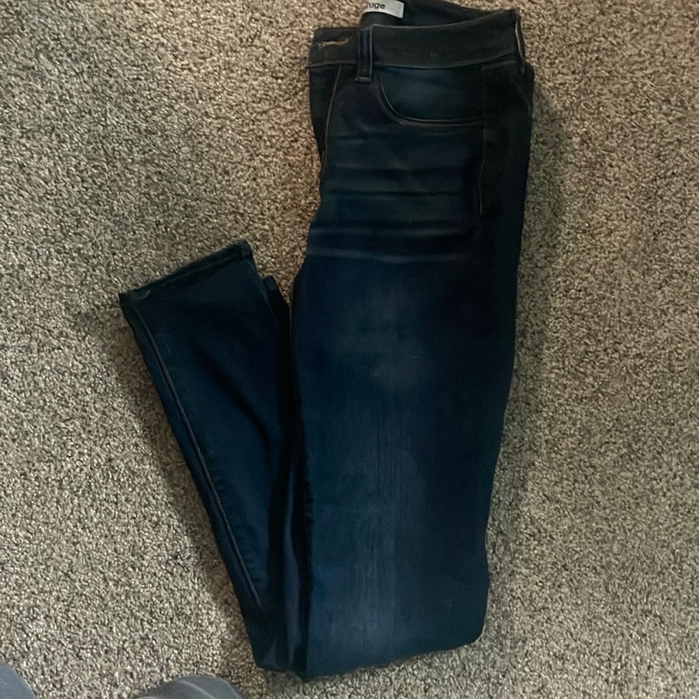 Dark blue refuge skinny jeans